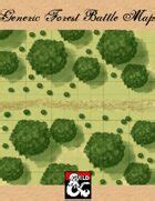 Generic Forest Battle Map - Dungeon Masters Guild | Dungeon Masters Guild