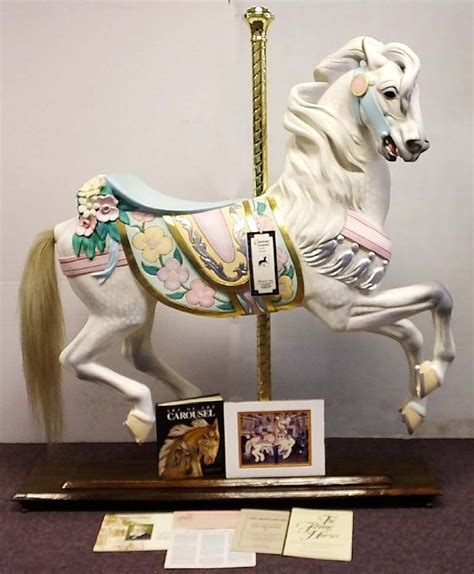 Looff Jumper Carousel Horse Full Size Le OOAK Handcrafted Painted Linda ...