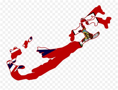 Flag Map Of Bermuda - Bermuda Map With Flag Emoji,Bermuda Flag Emoji - free transparent emoji ...