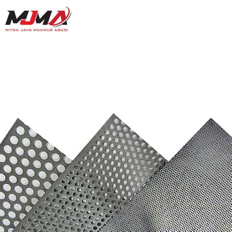 Plat lubang besi bolong perforated - PT Mitra Jaya Makmur Abadi