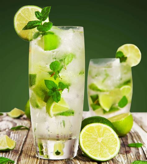 Virgin Mojito Recipe | Mint Lime Mojito - VegeCravings