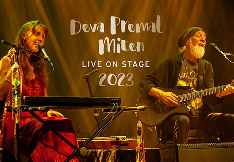 Deva Premal and Miten Live on stage 2023-10-08 kl 19.00 | Konserthuset ...