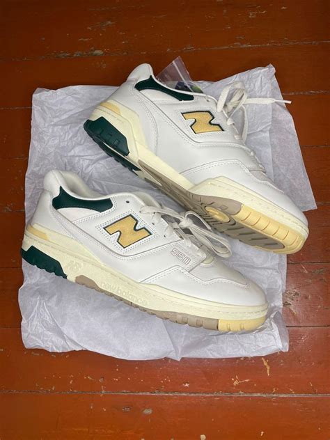 Aime Leon Dore New Balance 550 ‘Natural Green’, Men's Fashion, Footwear ...