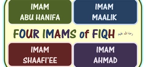 The Four Great Imams of Islamic Jurisprudence (Fiqh) | Pakistan Insider