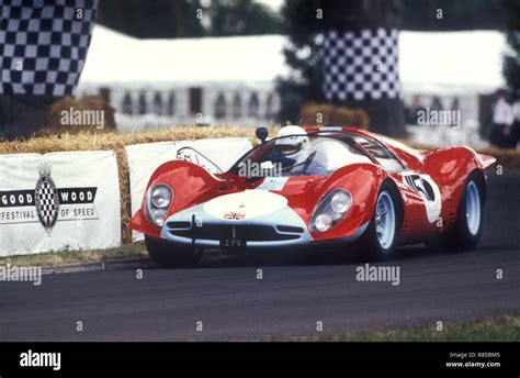 1960's Ferrari Prototype sports car at the Goodwood Festival of Speed ...