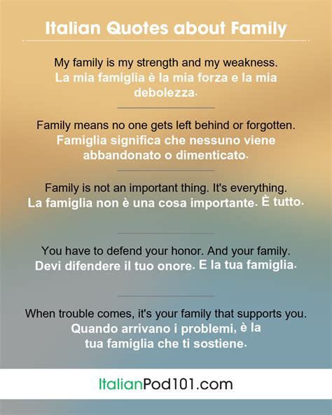 Learn How to Talk About Your Family in Italian