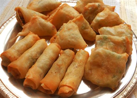 Spring Roll Samosa- A Crispy Delight