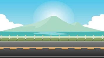 Horizontal Road Vector Png