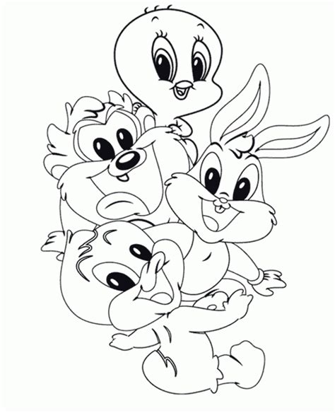 Free Printable Looney Tunes Coloring Pages For Kids | Cartoon coloring pages, Baby looney tunes ...