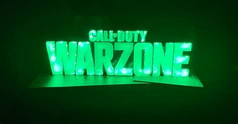 Call of Duty WARZONE LED Logo by brinkbeat | Download free STL model | Printables.com