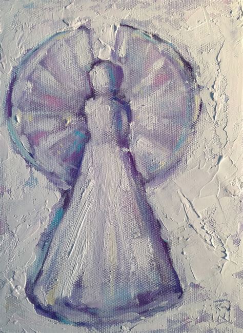 Snow Angel Painting at PaintingValley.com | Explore collection of Snow ...