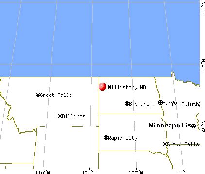 Williston, North Dakota (ND 58801) profile: population, maps, real ...