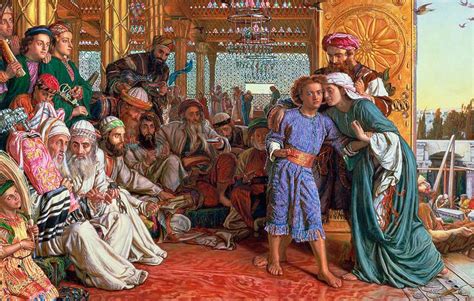 The Finding of the Savior in the Temple by William Holman Hunt in 2021 | Jesus in the temple ...