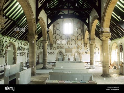 Oakham Castle interior Rutland Leicestershire horseshoes collection ...