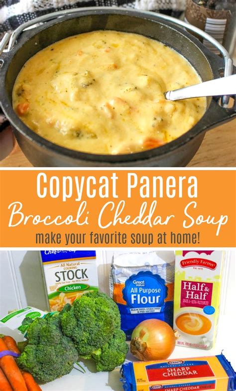 The Best Ever Copycat Panera Broccoli Cheddar Soup Recipe