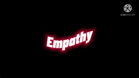 Empathy audio edit - YouTube