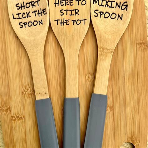 Bamboo Spoons - Etsy