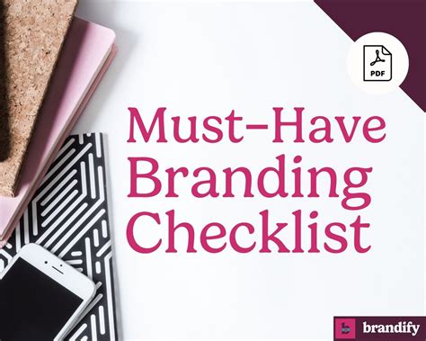 Branding Checklist, Brand Audit Checklist, Brand Template, Marketing Template, Business Planning ...