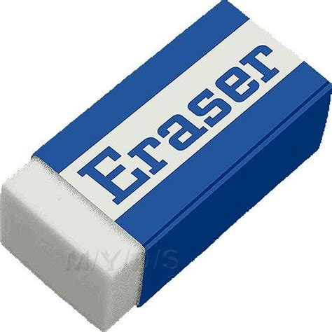 rubber eraser | Eraser, Rubber clipart picture / Large | Borradores, Taller de costura, Clase de ...