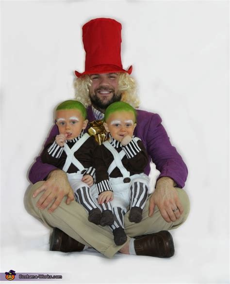 Willy Wonka and his Oompa Loompas Costume | Mind Blowing DIY Costumes