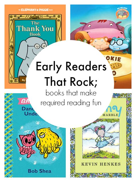 12 Books for Early Readers That Rock