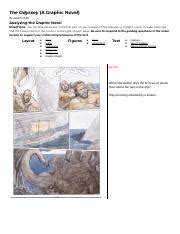 Analyzing The Odyssey (A Graphic Novel): Layout, Figures, and | Course Hero