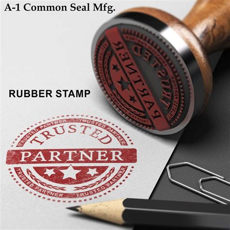 Seal the deal with our official rubber stamps, available exclusively ...