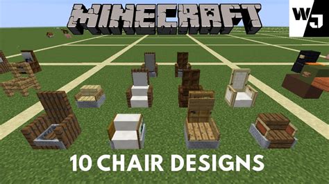 How To Make A Chair On Minecraft