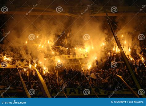 Boca Juniors Champion of the 2017 Tournament Editorial Stock Image - Image of football, fans ...