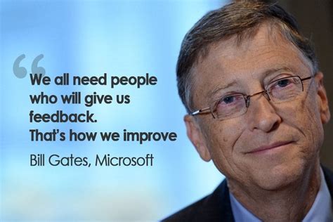 Eye-opening Improvement Image Quote By Bill Gates