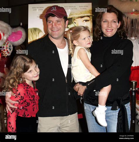 Sean Astin, wife Christine and daughters Alexandra & Elizabeth attend the 'Smile' Los Angeles ...