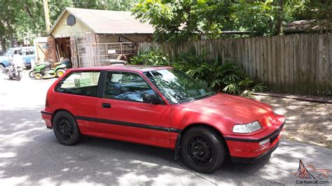 HONDA CIVIC SI 1989 SHELL