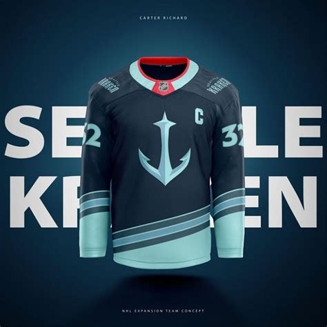 Seattle Kraken Jerseys, Kraken Kit, Seattle Kraken Uniforms - gk12.cis ...