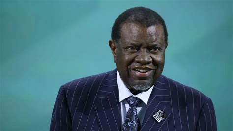 Hage Geingob: Namibia's president dies aged 82