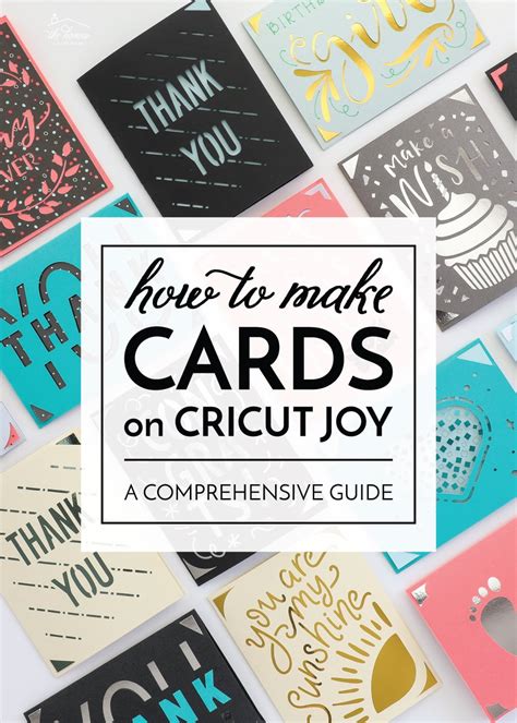 How to Make Cards on Cricut Joy | The Homes I Have Made