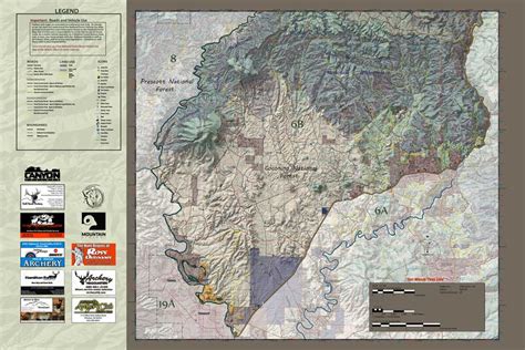 Arizona Hunt Unit 6B Map | Flatline Maps