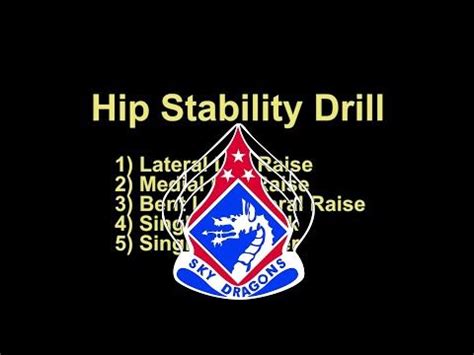 PRT Hip Stability Drill (HSD) Demonstration - XVIII Airborne Corps and Fort Bragg NCO Academy ...