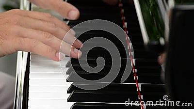 Hands of Pianist Playing a Piano in a Concert Stock Video - Video of ...