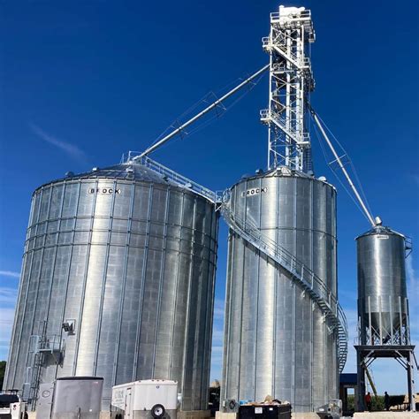 Grain Bins | Custom Agri Systems, Inc.