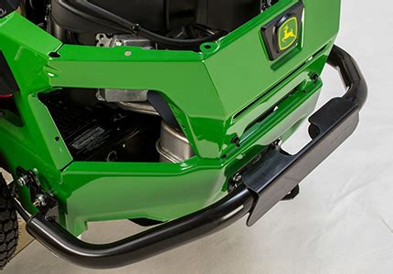 Protect your mower with a rear bumper