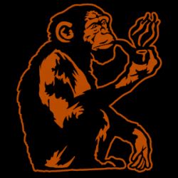 Monkey Smoking Pipe - StoneyKins