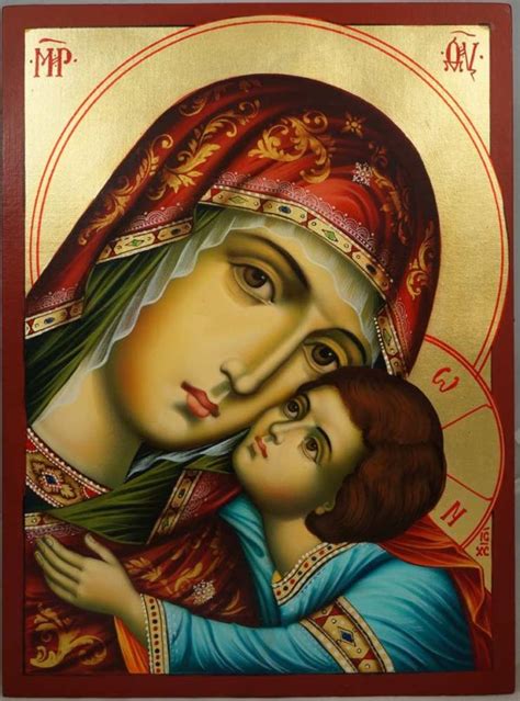 Virgin Mary Glykofilousa Orthodox Icon - BlessedMart