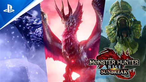 Monster Hunter Rise: Sunbreak - Announce Trailer | PS5 & PS4 Games - YouTube