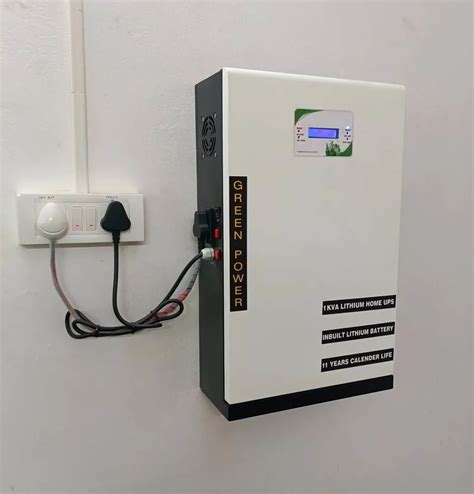 Green Power Single Wall Mounted Inverter with Inbuilt 100AH Lithium ...