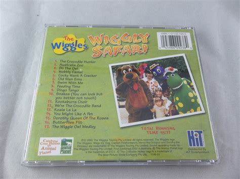 The Wiggles Wiggly Safari Featuring Steve Irwin The Crocodile Hunter 2002 CD - CDs