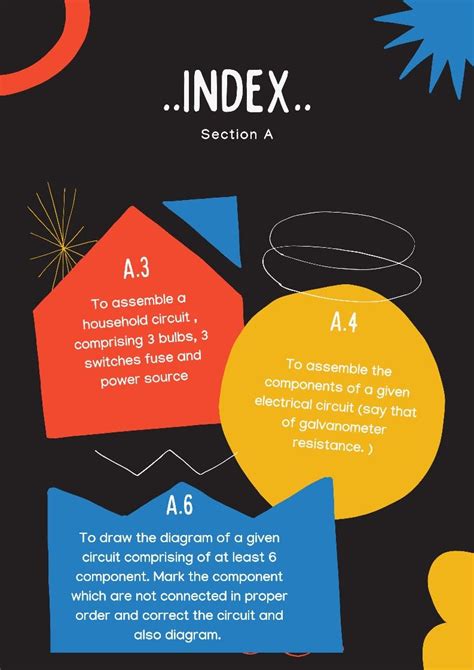 Index design for school project | Index design, School projects, School