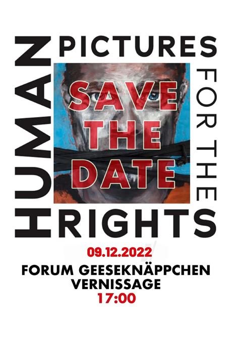 Exhibition - Pictures for the Human Rights - Acat