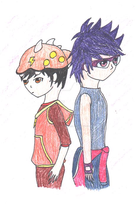 Boboiboy x Fang by Aquarius03Egnar on DeviantArt