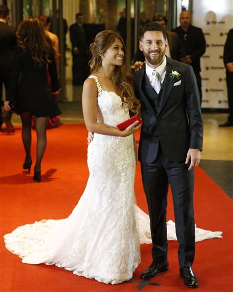 Lionel Messi And Wife Antonella Roccuzzo Wedding Reception In - Riset