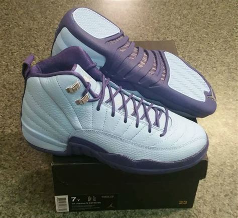 Air Jordan 12 GS Dark Purple Dust Release Date - Sneaker Bar Detroit